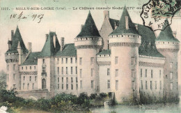 FRANCE - Sully Sur Loire - Le Château ( Manoir Féodal XIVème Siècle) - Colorisé - Carte Postale Ancienne - Sully Sur Loire