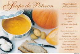 RECETTES DE LA SOUPE DE POTIRON Et GRATIN POTIMARRON Lot De 2 Cartes - Ricette Di Cucina