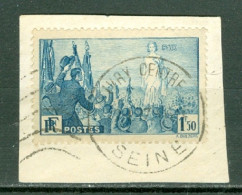 France 328 Ob Tb Belle Obli Ivry Centre - Used Stamps