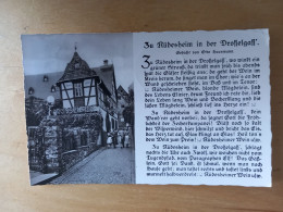 Rüdesheim - Drosselhof 1956 - Gedicht - Ruedesheim A. Rh.