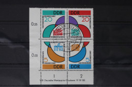 DDR W Zd 38 DV Gestempelt Druckvermerk #VA696 - Andere & Zonder Classificatie