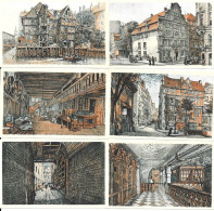 DY03 - SERIE COMPLETE CHROMOS STUHR - HAMBURG ANCIENNES MAISONS DE COMMERCE - Other & Unclassified