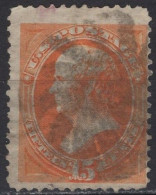 USA - Definitive - 15 C - Daniel Webster - Mi 43 / SC 163 - 1873 - Gebraucht