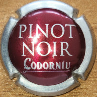 Capsule Cava D'Espagne CODORNIU Série Pinot Noir, Bordeauxfoncé & Argent Nr 22 - Placas De Cava