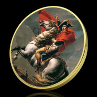 Pièce Médaille NEUVE Plaquée Or - Napoléon Bonaparte - Other & Unclassified