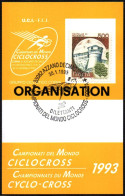 CYCLING - ITALIA AZZANO DECIMO (PN) 1993 - CAMPIONATI DEL MONDO DI CICLOCROSS DILETTANTI - CORVA - PASS ORGANISATION - A - Cycling