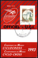 CYCLING - ITALIA AZZANO DECIMO (PN) 1993 - CAMPIONATI DEL MONDO DI CICLOCROSS DILETTANTI - CORVA - PASS OFFICIEL UCI - A - Cycling