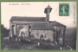 CPA  - AVEYRON - ESPALION - ÉGLISE DE PERSE &  Le Cimetière - Espalion