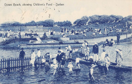 CPA / AFRIQUE DU SUD / OCEAN BEACH / SHOWING CHILDREN'S POND / DURBAN - Afrique Du Sud