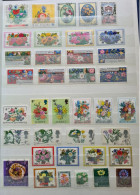 Collection De Timbres Sur Le Thème Des Fleurs. - Collections (without Album)