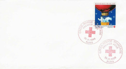 3039a  Premier Jour  Carnet Croix Rouge  Fêtes De Fin D'année  Paris  16 Novembre 1996 - 1990-1999