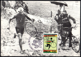 CYCLING - ITALIA MILANO 1981 - ESPOSIZIONE INTERNAZIONALE CICLO MOTOCICLO - VITO DI TANO CAMPIONE MONDO CICLOCROSS - A - Ciclismo