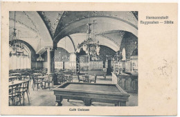 Sibiu 1921 - Café Unicum (1) - Rumania