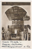 Zabala 1938 - Calvinist Church, Interior - Romania