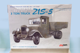 Alan - ZIS-5 3 Russian Ton Truck Camion Maquette Kit Plastique Réf. 003 BO 1/35 - Militaire Voertuigen