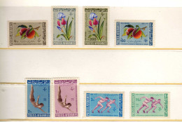 Afghanistan - 1962 - Fleurs - Fruits - Sports - Journee De L'Enfance - Neufs** - MNH - Afganistán