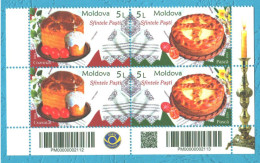 Moldova , 2024 Holy Easter , 2 Set, MNH - Moldavie