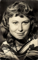CPA Schauspielerin Sonja Sutter, Portrait, Autogramm - Actors