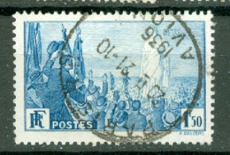 France Yv 328 Ob TB  - Usati