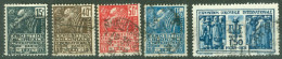 France Yv 270/274 Ob TB   - Used Stamps