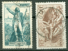 France Yv 314/315 Ob B/TB  - Gebruikt