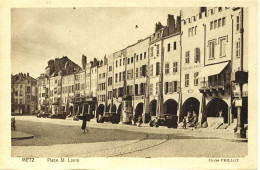 57 METZ - Place St Louis - Circulée 1937 - Metz
