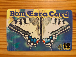 Prepaid Phonecard Netherlands, Bom Esra Card - Butterfly - GSM-Kaarten, Bijvulling & Vooraf Betaalde