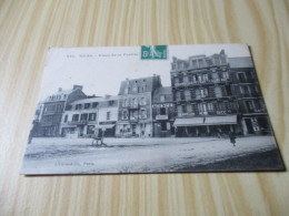 CPA Mers (80).Place De La Prairie - Carte Animée Avec Hôtels Et Commerces. - Mers Les Bains