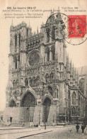 FRANCE - Amiens - La Cathédrale Garantie Contre Les Bombardements - Vue Générale - Animé - Carte Postale Ancienne - Amiens