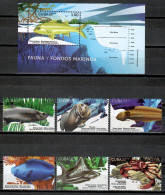 Cuba 2018 / Fish Fishes Crab MNH Peces Poisson Fische / Cu21574  C2-5 - Poissons