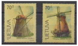 LITUANIA 1999 - LIETUVA - MOLINOS - YVERT 613/614** - Molens