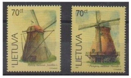 LITUANIA 1999 - LIETUVA - MOLINOS - YVERT 613/614** - Lithuania