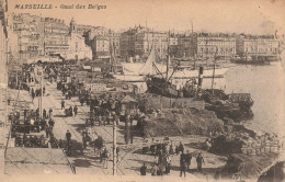 CPA Marseille-Quai Des Belges     L2869 - Notre-Dame De La Garde, Funicular Y Virgen