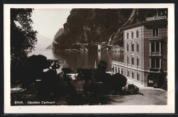 Cartolina Riva, Giardini Carducci, Hotel Bellevue  - Autres & Non Classés