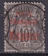 MADAGASCAR -10 C. POSTE FRANCAISE  - Used Stamps