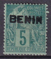 BENIN - 5 C. Alphée Dubois De 1892 FAUX - Nuevos