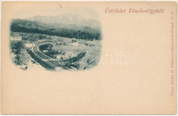 Tömöschtal 1903 - Brasov - Railway - Roumanie