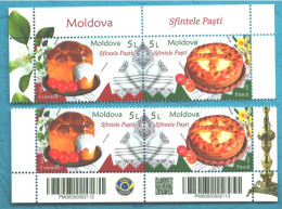 Moldova , 2024 Holy Easter , 2 Set, MNH - Moldova