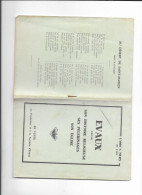 23 Creuse :Evaux Les Bains Livret Son Histoire Religieuse Ses Pèlerinages Son église En 1931 Par L'abbé J.Maury De Lyon - Evaux Les Bains