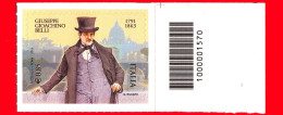 Nuovo - MNH - ITALIA - 2013 - 150 Anni Della Morte Di Gioachino Belli - Ritratto - 0,85 - Cod. Barre 1570 - Barcodes