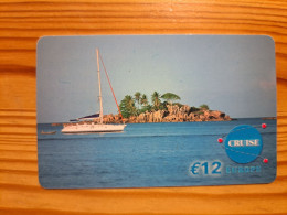 Prepaid Phonecard Spain, Cruise - Ship - Autres & Non Classés