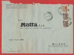 ITALIA - Storia Postale Repubblica - 1960 -  2x 20 Antica Moneta Siracusana + 30 Antica Moneta Siracusana - Busta Di Gra - 1946-60: Marcophilia