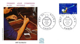 2286  Premier Jour  Art Du Bijou  Paris  10 Septembre 1983 - 1980-1989
