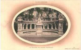 CPA Carte Postale France  Valenciennes Statue De Jean Froissart   VM80067 - Valenciennes