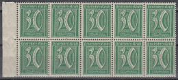 DR 162 W, 10erEinheit, Postfrisch **, Ziffer, 1921 - Nuovi