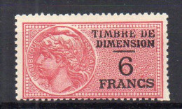 !!! FISCAL, DIMENSION N°98 NEUF* SIGNE CALVES, UN POINT DANS LA GOMME - Stamps