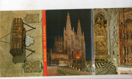 ESPAGNE - BURGOS - Dépliant Comprenant 12 Cartes Postales (CPM) - Burgos