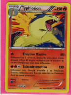 Carte Pokemon Francaise 2015 Xy Impulsion Turbo 20/162 Typhlosion 150pv Holo Bon Etat - XY