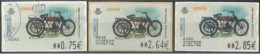 SPAIN- 2002, VANTIGE BICYCLES STAMPS LABELS SET OF 3, DIFFERENT VALUES, USED. - Gebraucht