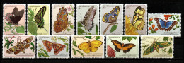 Surinam 1983 - Mi.Nr. 1040 - 1051 - Postfrisch MNH - Tiere Animals Schmetterlinge Butterflies - Schmetterlinge